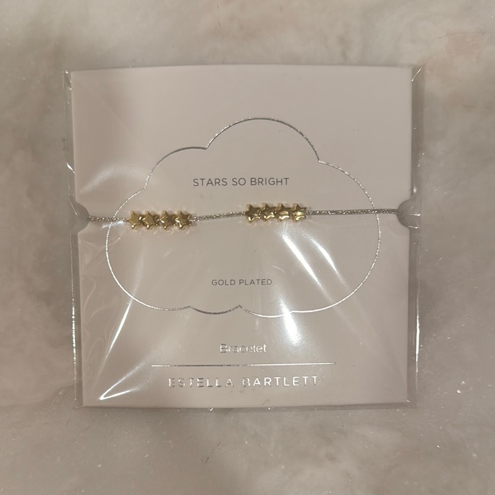 Estella Bartlett Gold Plated Star Bracelet